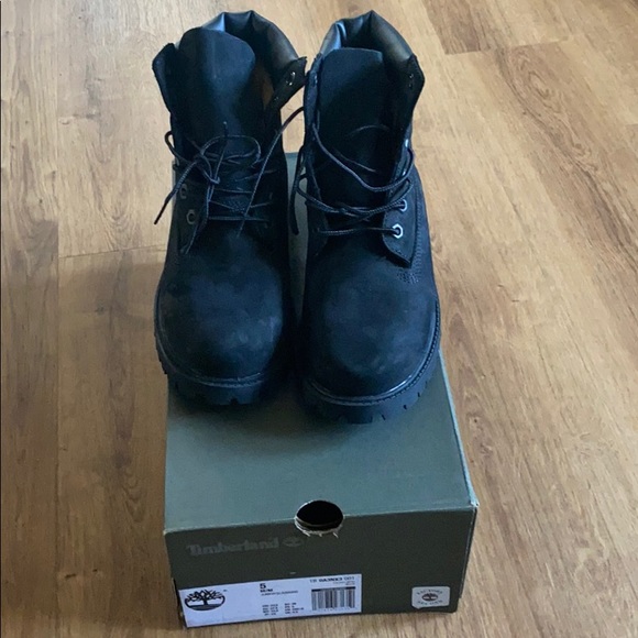 black timberland boots size 5